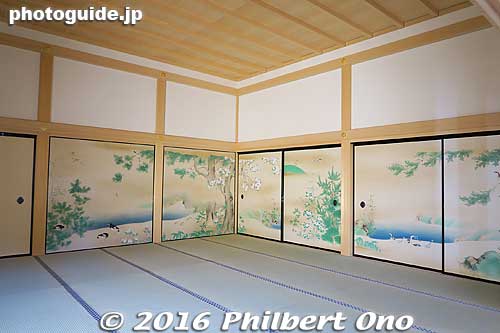 Another room of the Taimenjo (対面所) Reception Hall. 納戸二之間
Keywords: aichi nagoya castle