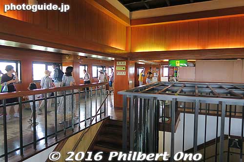 The 7th floor was the top floor of Nagoya Castle being an enclosed lookout deck.
Keywords: aichi nagoya castle