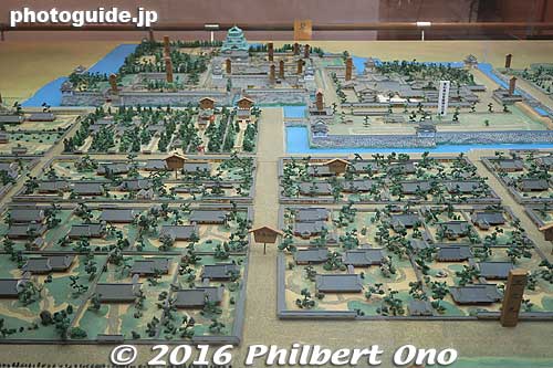Scale model of Nagoya Castle town.
Keywords: aichi nagoya castle