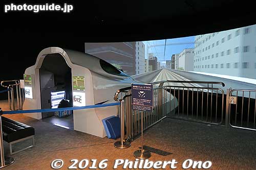 Shinkansen simulator (reservations required).
Keywords: aichi nagoya train railway railroad museum