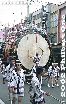 Festival during the day.
Keywords: aomori hirosaki neputa matsuri festival lantern