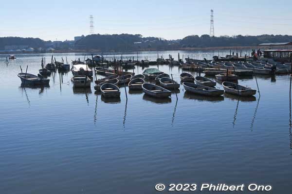 Lake Teganuma has rental boats.
Keywords: Chiba Abiko Lake Teganuma