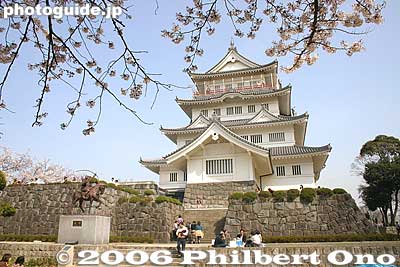 Keywords: chiba castle inohana park sakura cherry blossoms