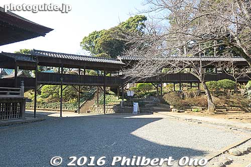 Back of the Soshido
Keywords: chiba ichikawa nakayama hokekyoji nichiren buddhist temple