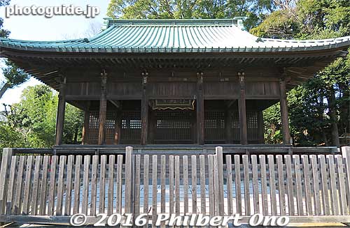 Hokkedo Hall, Important Cultural Property 法華堂
Keywords: chiba ichikawa nakayama hokekyoji nichiren buddhist temple