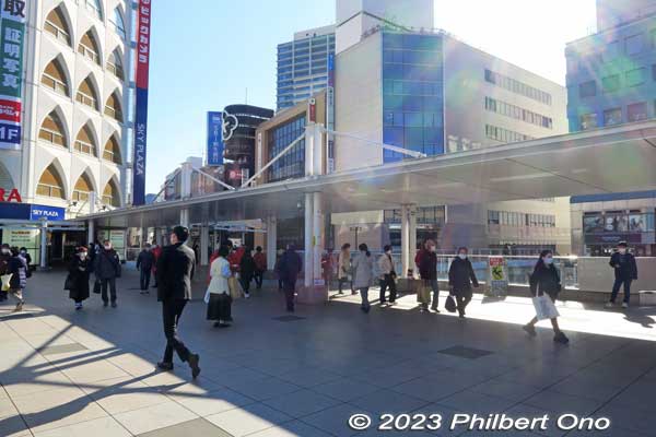 JR Kashiwa Station East exit area.
Keywords: Chiba Kashiwa Station