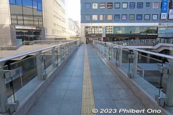 Kashiwa Station pedestrian walkway.
Keywords: Chiba Kashiwa Station