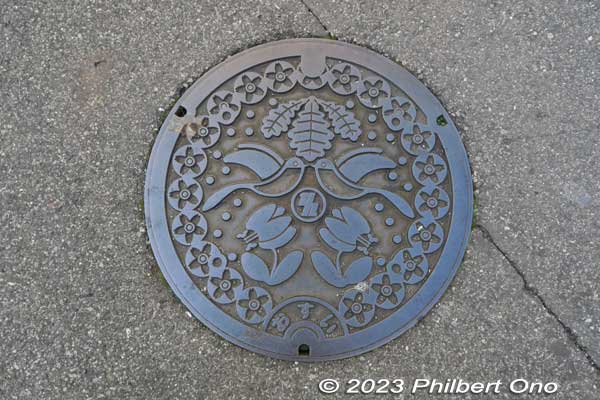 Manhole in Kashiwa, Chiba Prefecture.
Keywords: Chiba Kashiwa Station manhole