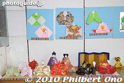 Origami hina dolls
Keywords: chiba katsuura hina matsuri doll festival