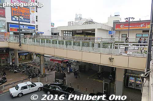 Outside Matsudo Station
Keywords: chiba matsudo station