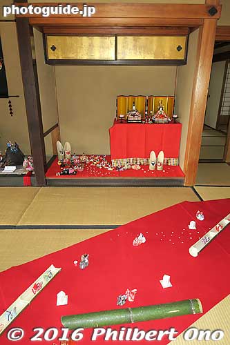 Hinamatsuri Girls Day dolls 
Keywords: chiba matsudo tojotei residence house home japanese-style