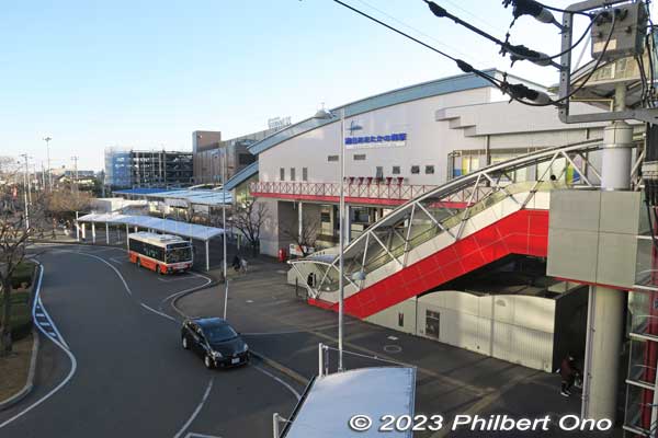 Nagareyama Otaka-no-Mori Station east exit.
Keywords: Chiba Nagareyama Otakanomori Station