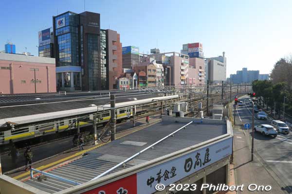 JR Tsudanuma Station 
Keywords: Chiba Narashino Tsudanuma Station train