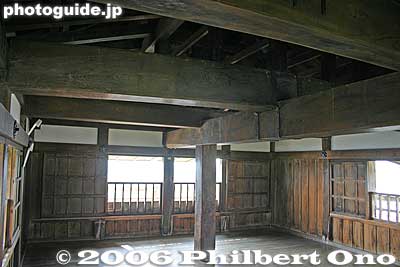 Top floor
Keywords: fukui sakai maruoka castle tower