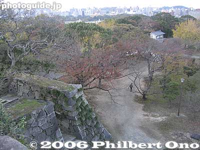 View from castle tower foundation
Keywords: fukuoka prefecture castle