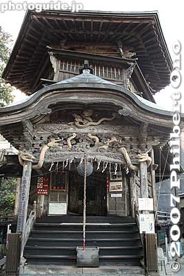 Sazaedo
Keywords: fukushima aizu-wakamatsu iimoriyama hill temple