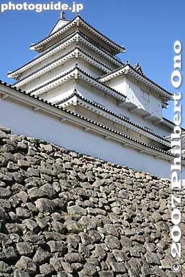 Keywords: fukushima aizuwakamatsu aizu-wakamatsu tsurugajo castle tower donjon