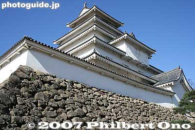Heads up view
Keywords: fukushima aizuwakamatsu aizu-wakamatsu tsurugajo castle tower donjon