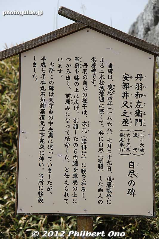 Keywords: fukushima nihonmatsu kasumigajo castle honmaru stone walls