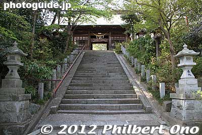 Keywords: fukushima nihonmatsu jinja shrine