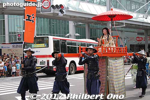 Go was the youngest Azai sister.
Keywords: gifu nobunaga matsuri festival parade