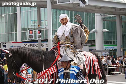 Saito Dosan who was once Gifu Castle lord. 斎藤道三
Keywords: gifu nobunaga matsuri festival parade