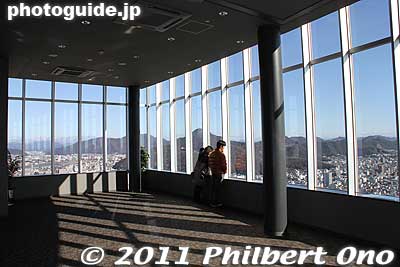 Gifu City Tower 43 lookout deck looking east.
Keywords: gifu city tower 