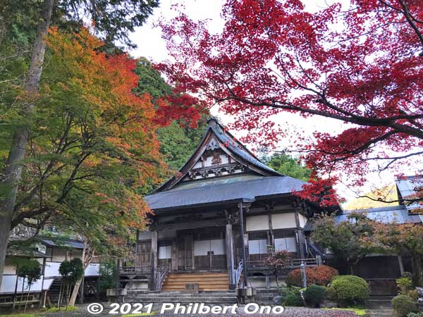 Daijoji Temple in autumn. 大乗寺
Keywords: gifu gujo hachiman kitamachi daijoji