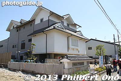 Site of Takehana Castle, now occupied by the Hashima Folk History Museum. 羽島市歴史民俗資料館・映画資料館
Keywords: gifu hashima museum