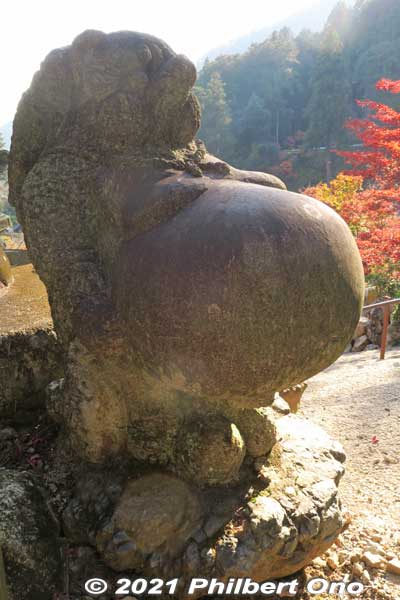 Big belly tanuki.
Keywords: gifu ibigawa tanigumi-san kegonji temple tendai Buddhist