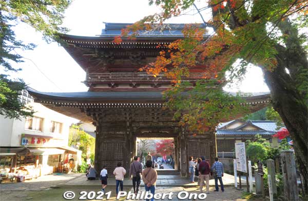 Niomon Gate
Keywords: gifu ibigawa tanigumi-san kegonji temple tendai Buddhist autumn foliage leaves