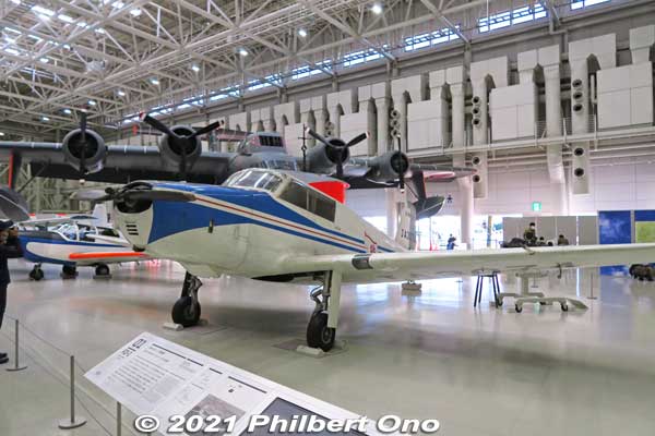 Kawasaki KAL-1 from 19523, the first plane designed and produced in Kakamigahara after World War II.
Keywords: gifu Kakamigahara Air Space Museum aviation airplane