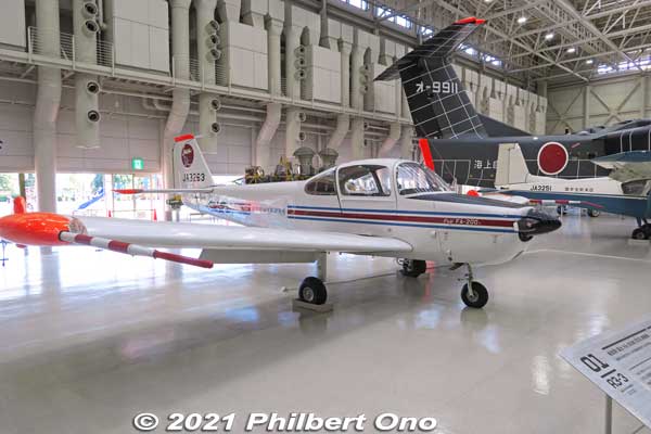 Fuji FA-200 Aero Subaru monoplane from the 1960s.
Keywords: gifu Kakamigahara Air Space Museum aviation airplane