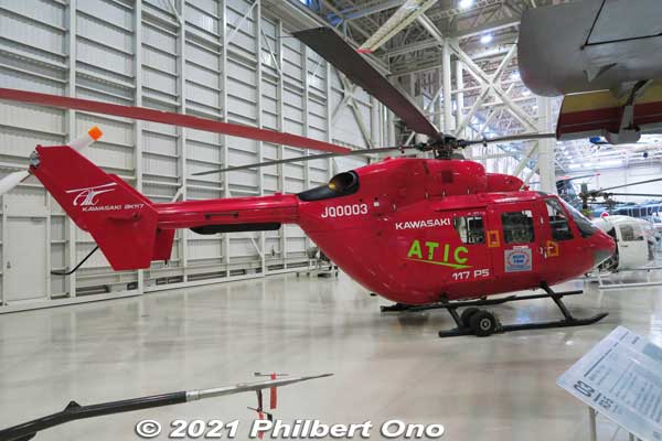 BK117P-5 helicopter
Keywords: gifu Kakamigahara Air Space Museum aviation airplane