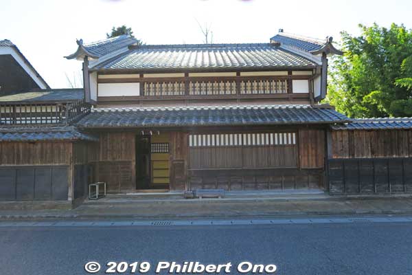 Ota Waki-Honjin secondary residence (inkyo) is open to the public. 太田宿 脇本陣 隠居
Keywords: gifu minokamo ota-juku nakasendo