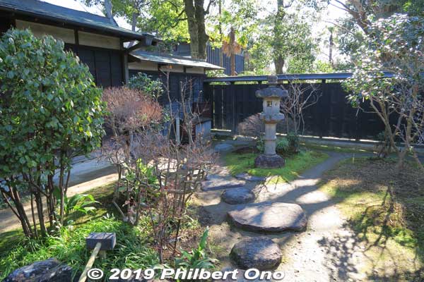 Ota Waki-Honjin secondary residence's garden.
Keywords: gifu minokamo ota-juku nakasendo