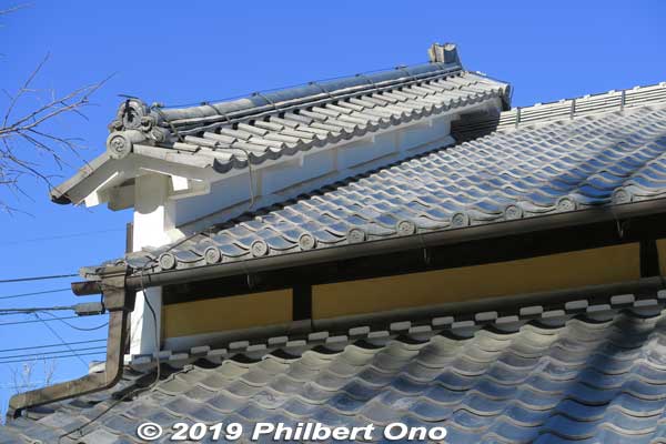 Ota Waki-Honjin secondary residence has Udatsu roof firewall. Ota-juku, Gifu.
Keywords: gifu minokamo ota-juku nakasendo japanhouse