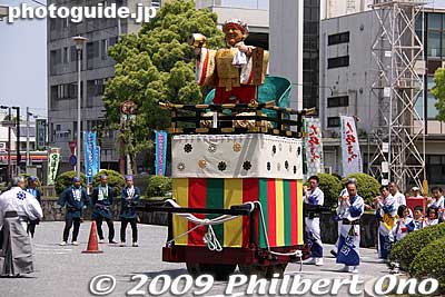 Daikoku-yama float 大黒　(魚屋町・竹島町・俵町)
Keywords: gifu ogaki matsuri festival floats yama 