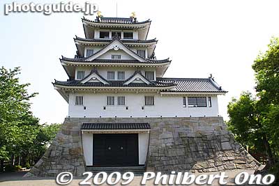 Rear view of Sunomata Castle.
Keywords: gifu ogaki sunomata ichiya castle history museum 