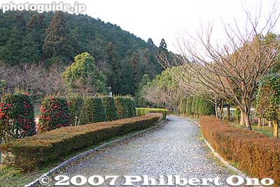 Path to Konishi Yukinaga's station, near where the battle started.
Keywords: gifu sekigahara battlefield