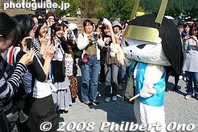 Ishida Mitsu-nyan, another cat, was the most popular.
Keywords: gifu sekigahara battle festival matsuri 