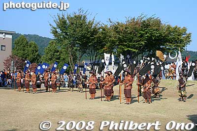 Ieyasu's eastern forces.
Keywords: gifu sekigahara battle festival matsuri 