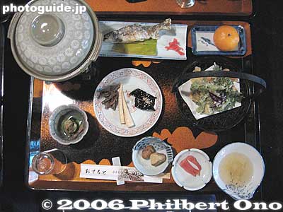 Dinner
Keywords: gifu shirakawa-mura shirakawa-go japanfood
