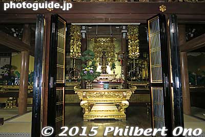 Buddhist altar of Myozenji
Keywords: gifu shirakawa-mura village shirakawa-go thatched roof temple Buddhist