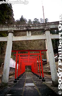 Keywords: gifu takayama shrine torii