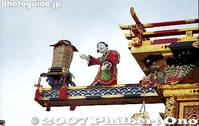 Ryuujintai Karakuri, Takayama Festival, Gifu 龍神台からくり
Keywords: gifu takayama matsuri festival hieda jinja shrine sanno matsuri4 yatai floats karakuri puppets