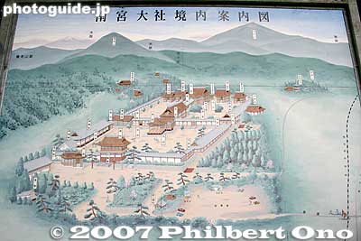 Map of Nangu Taisha Shrine.
Keywords: gifu tarui-cho nangu shrine shinto