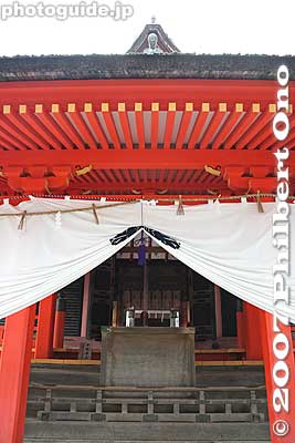 Haiden Prayer Hall 拝殿
Keywords: gifu tarui-cho nangu shrine shinto