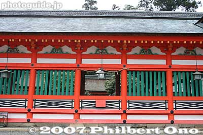 Corridor 回廊
Keywords: gifu tarui-cho nangu shrine shinto