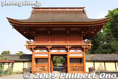 Romon Gate
Keywords: gifu tarui-cho nangu shrine shinto